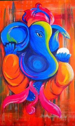 Hindu God Ganesha