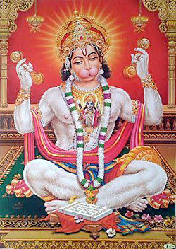 Hanuman - devotee of Lord Rama